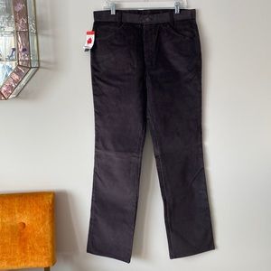 NWT Vintage Corduroy Brown Pants made in Canada Unisex